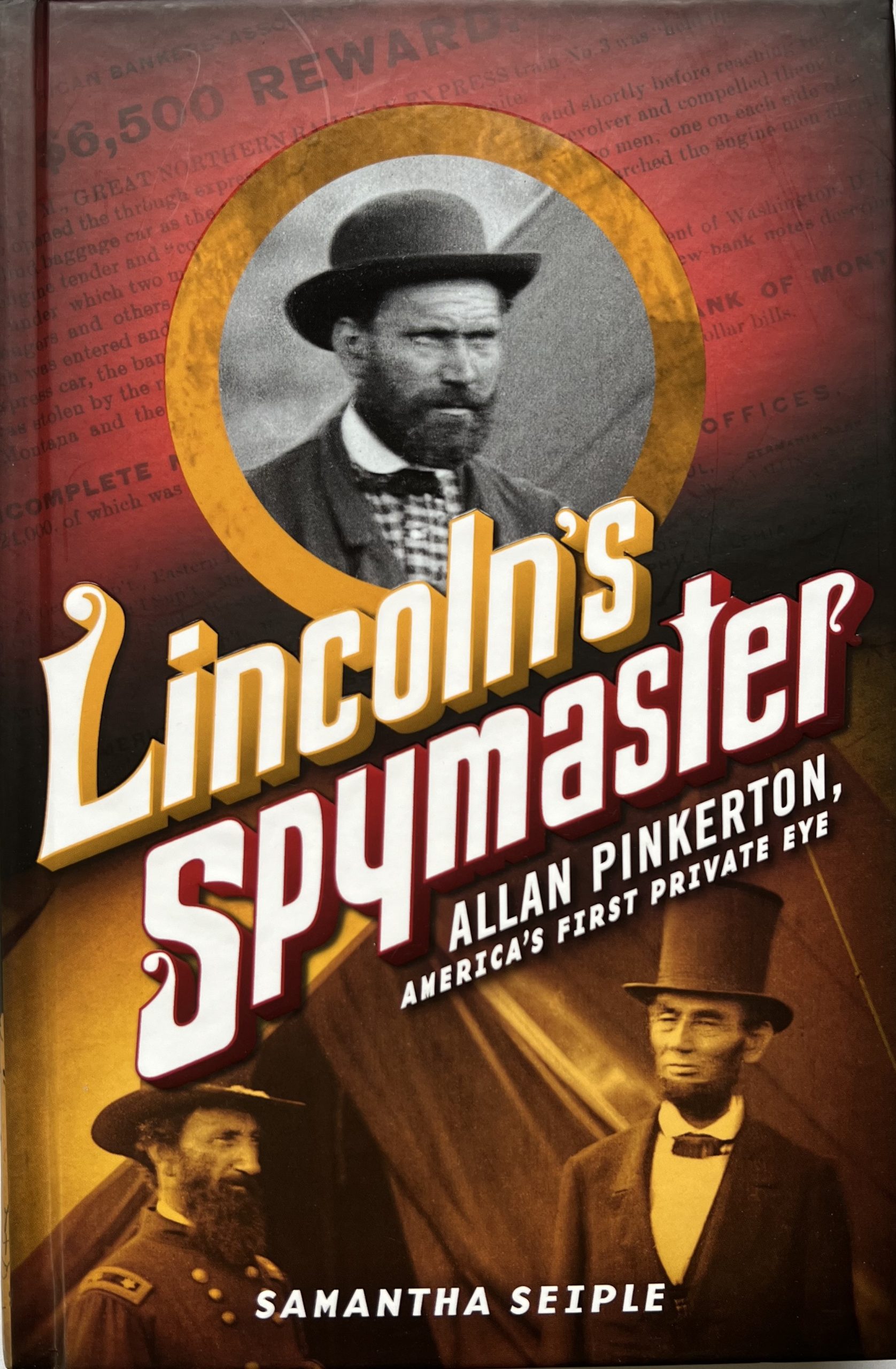 Lincoln's Spymaster Book Cover